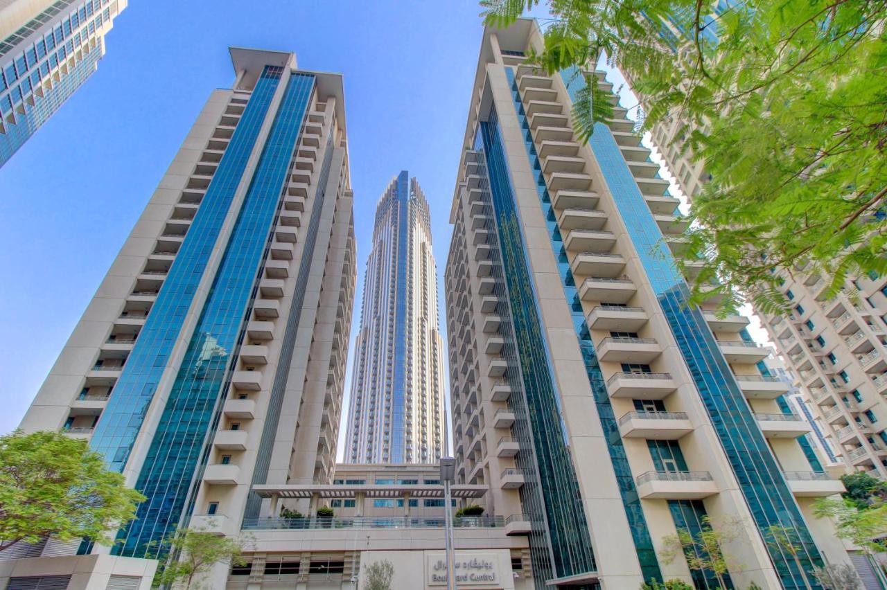 Durrani Homes - Luxurious Studio Near Dubai Mall With Pool View 외부 사진