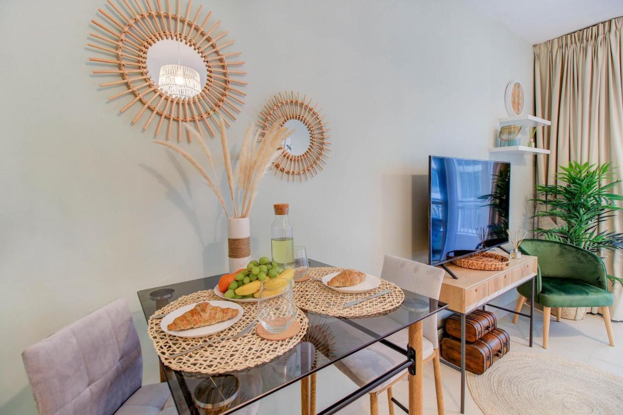 Durrani Homes - Luxurious Studio Near Dubai Mall With Pool View 외부 사진