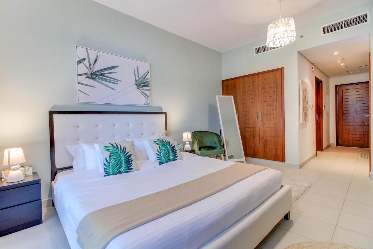 Durrani Homes - Luxurious Studio Near Dubai Mall With Pool View 외부 사진