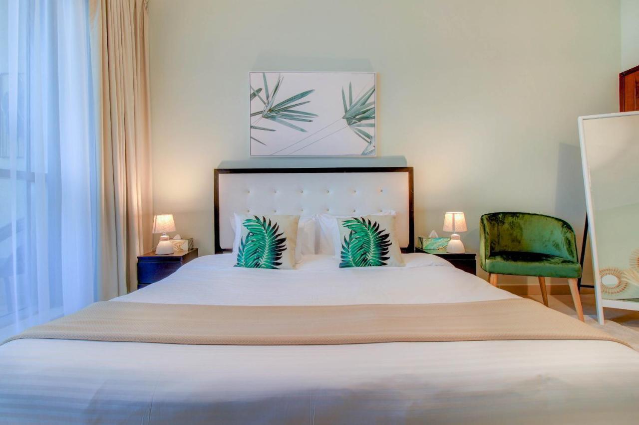Durrani Homes - Luxurious Studio Near Dubai Mall With Pool View 외부 사진